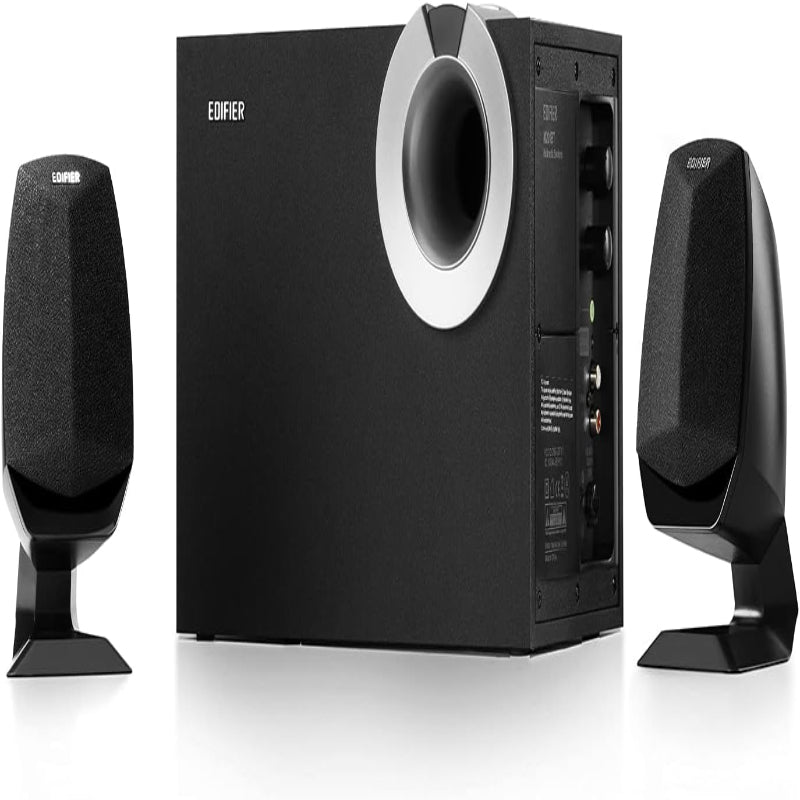 (Excellent) Edifier M201BT Multimedia Computer Speaker System with Subwoofer, Full Range Audio