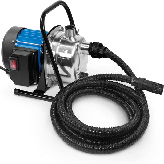 (New Open Box) FLUENTPOWER 1HP Portable Garden Transfer Pump, 900GPH Electric Sprinkler Booster Pump