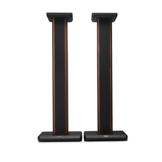 (Excellent) Edifier SS02C Speaker Stands  | Dark Brown | Pair