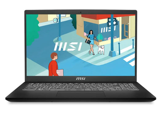 (Good)  MSI Modern 15 b12m - 15.6"screen Ultra Thin and Light Pro Laptop