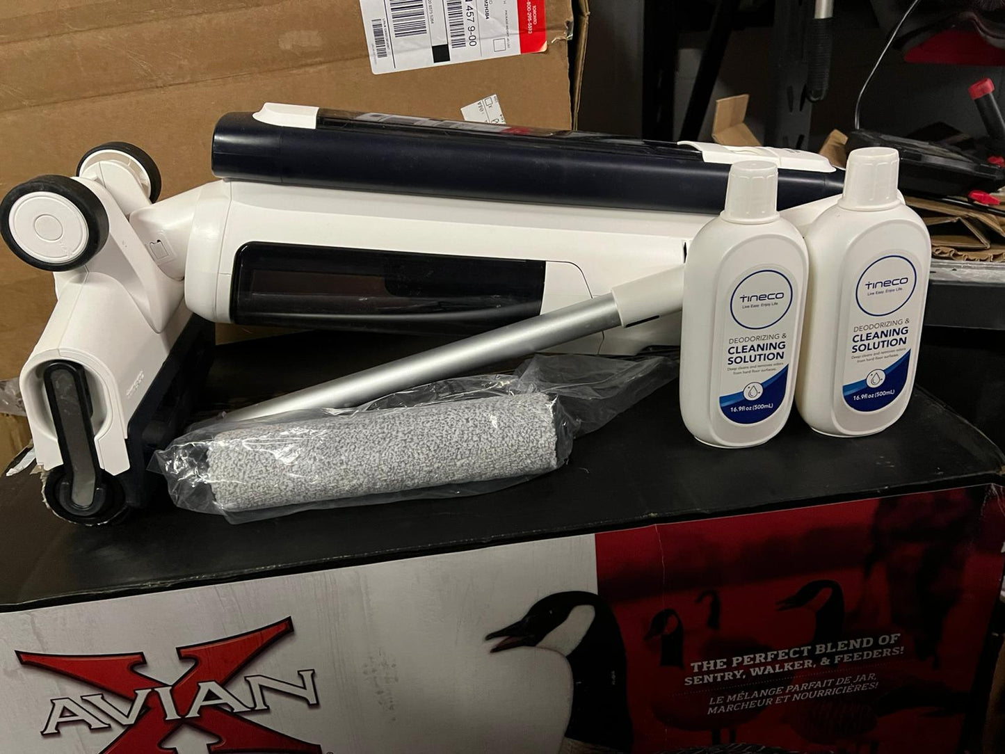 (Excellent) Tineco iFLOOR 5 Breeze Complete Wet Dry Vacuum Cordless Floor Washer, One-Step Cleaning for Hard Floors, Edge Clean, Auto Self-Cleaning, Lightweight & Cordless Design