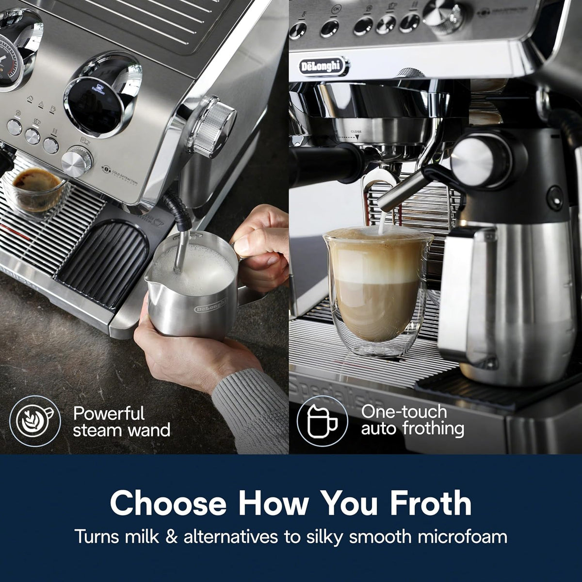 (New Open Box) De'Longhi La Specialista Maestro Espresso Machine with Coffee Grinder
