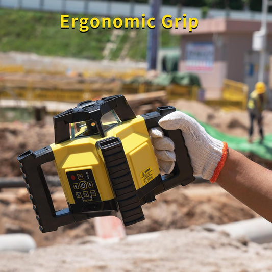(New No Box)  Firecore FRL300R Rotary Laser Level | 1968FT Range • Self-Leveling • 360° Red Beam
