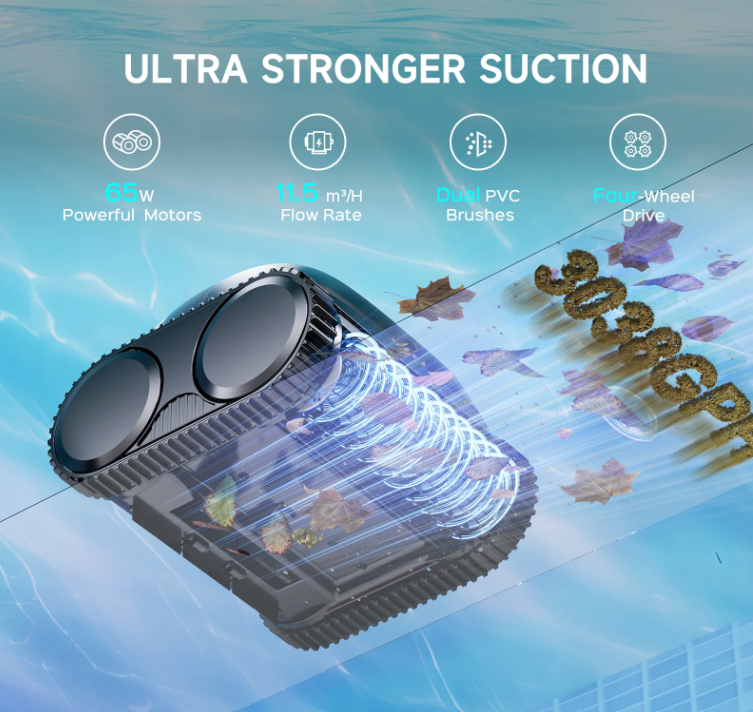 (Excellent) WYBOT C1 Cordless Robotic Pool Cleaner
