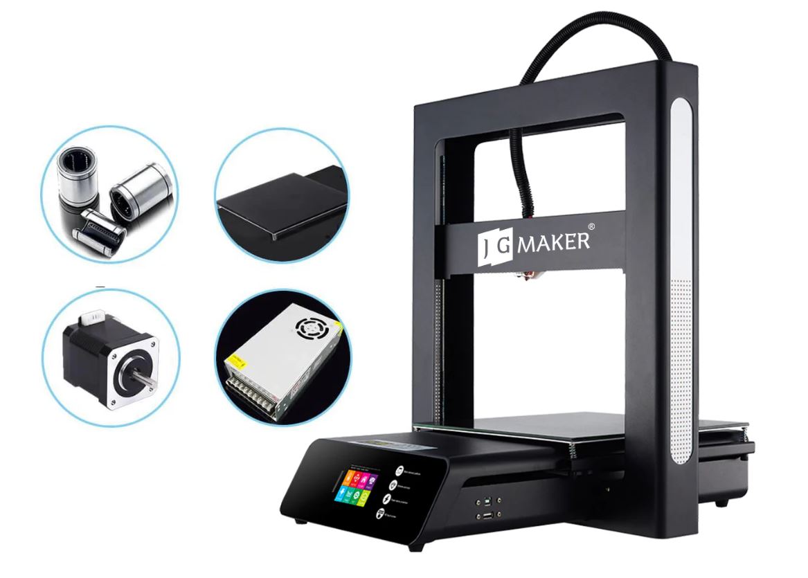 (New Open Box)  JGMAKER A5S 3D Printer – Large Build Volume! Fast & Reliable