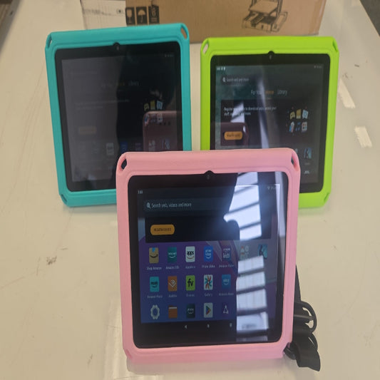 Amazon Fire HD 8 12th Gen tablet, 8” Display 32 GB with Kids Case & google play store