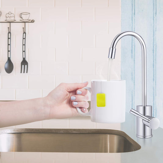 (New Open Box) Ready Hot  Instant Hot Water Dispenser | 2.5 Quart • Digital Display • Polished Chrome