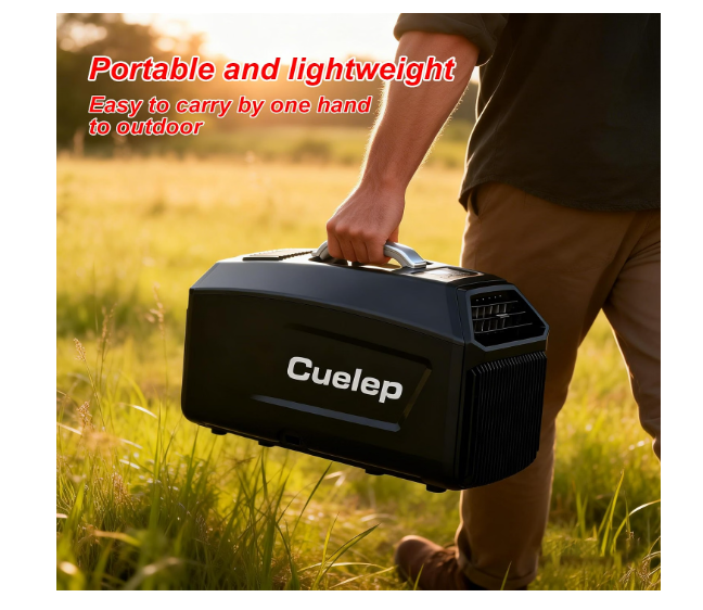 (New Open Box) Cuelep 5200BTU Mini AC 110V 24H Timer for RV Boat Tent Truck Van Camping Fishing