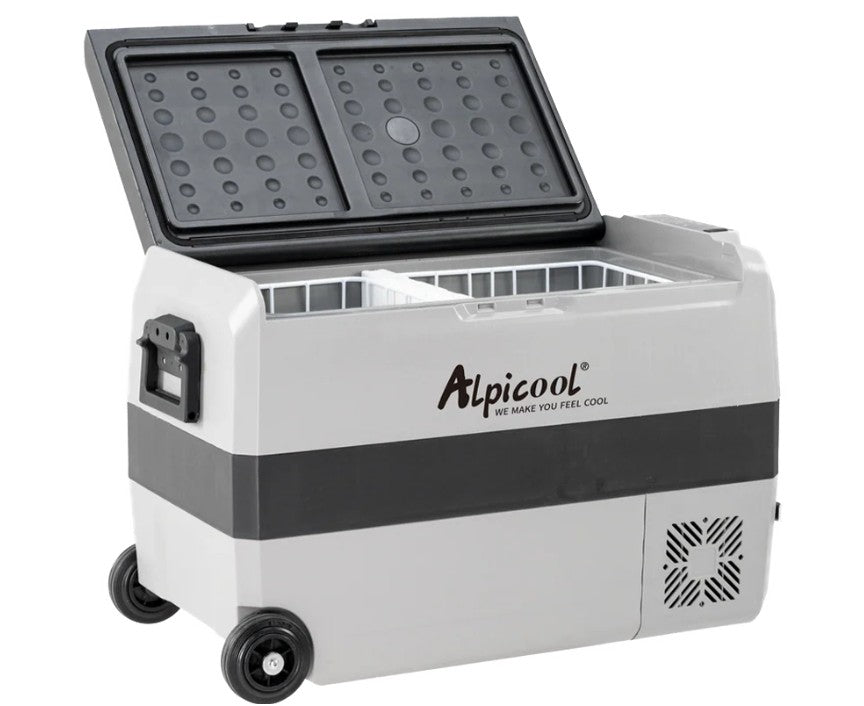 (New Open Box) Alpicool T50 Flexible Dual Zone Portable Car Fridge