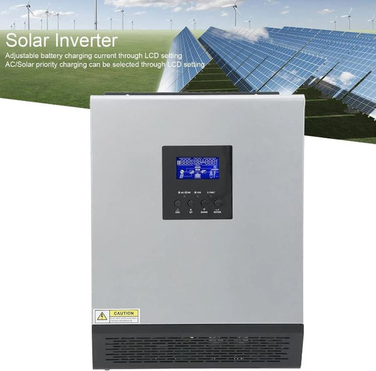 (New Open Box) 2400W Off-Grid Solar Inverter | 24V DC to 120V AC • Pure Sine • All-in-One Solar Controller