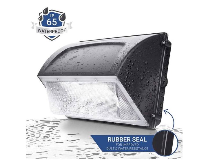 (New Open Box) Hyperikon 120W LED Outdoor Wall Pack – Integrated LED | 5000K Daylight | Energy Efficient