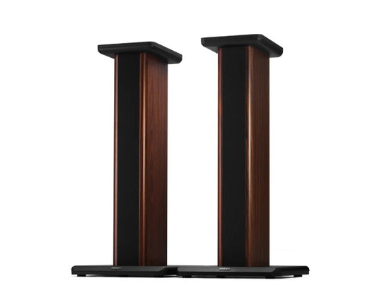 (Excellent) Edifier SS02C Speaker Stands  | Dark Brown | Pair
