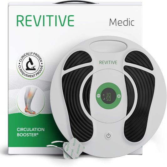 (New Open Box) Revitive Medic Circulation Booster - Reduce pain and swelling in legs and feet