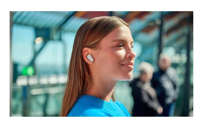 (Brand New) PHILIPS True Wireless In-Ear Noise Cancelling Bluetooth Headphones (white)