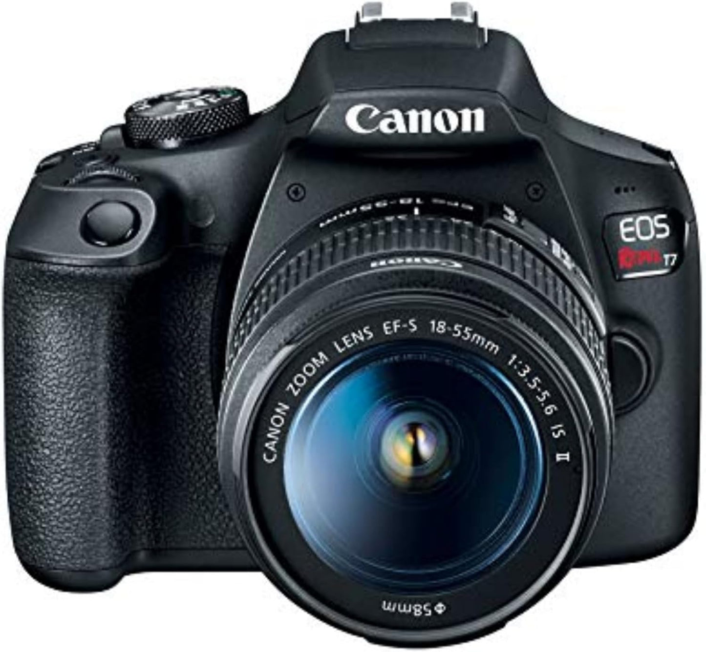 (New Open Box) Canon EOS Rebel T7 DSLR Camera | EF-S 18-55mm III | 64GB SD | Flash | Lenses + Tripod