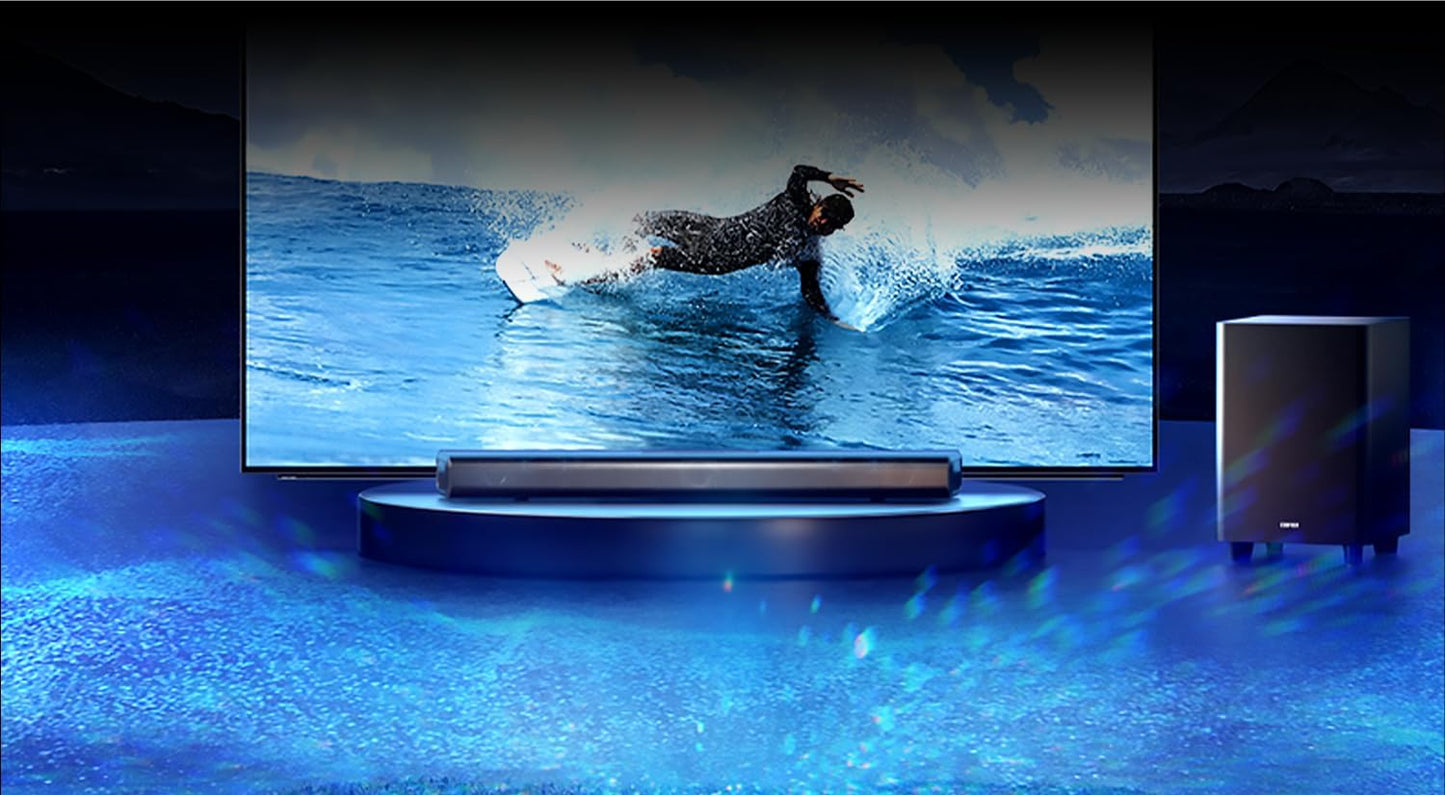 (New Open Box) Edifier B700 Dolby Atmos Speaker System - 5.1.2 Soundbar with Wireless Subwoofer