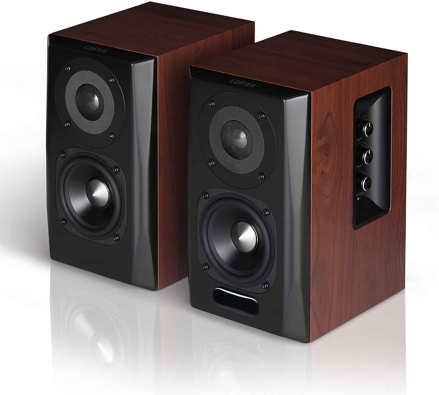 (New Open Box) Edifier S350DB Bookshelf Speakers and Subwoofer 2.1 Speaker System Bluetooth v5.1
