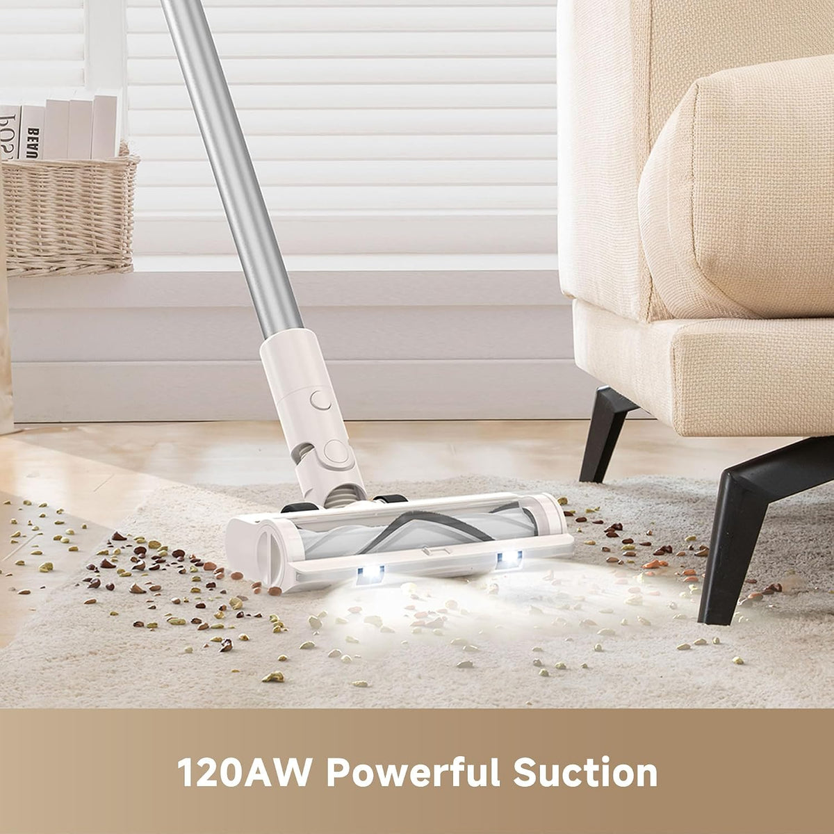 (New Open Box) DREAME R10 Pure Cordless Vacuum Cleaner – 120AW | 60 Min Runtime | Anti-Tangle