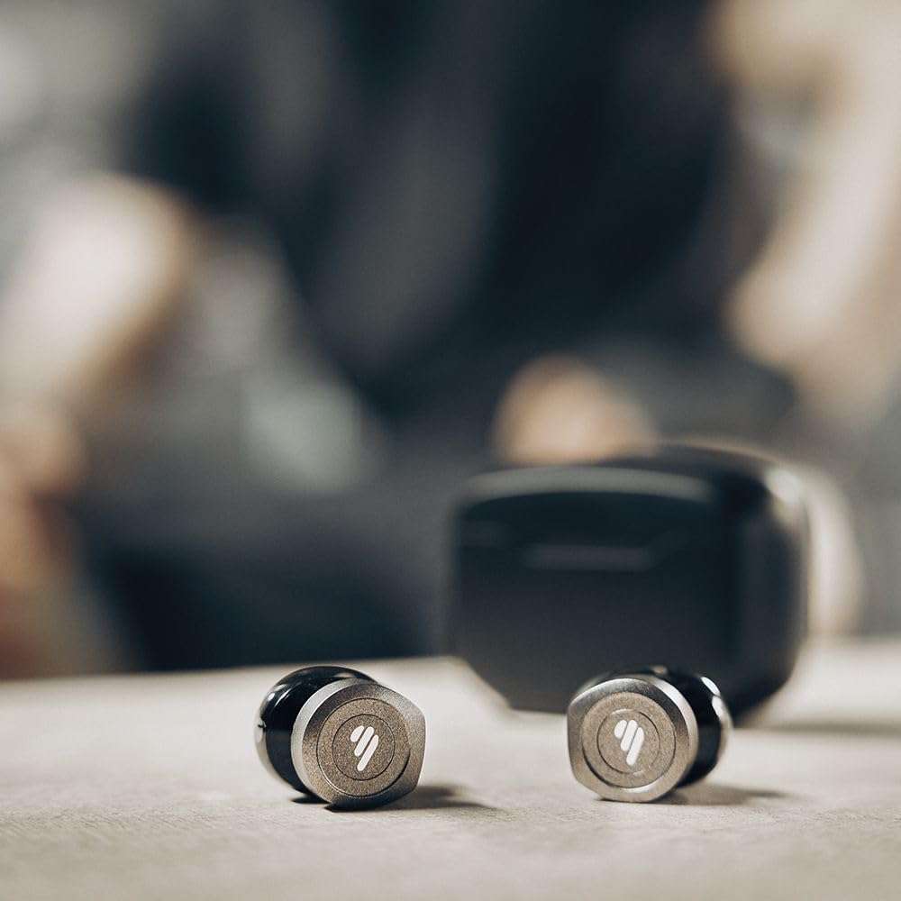 (New Open Box) Edifier W240TN Active Noise Cancellation Earbuds with Bluetooth V5.3 -