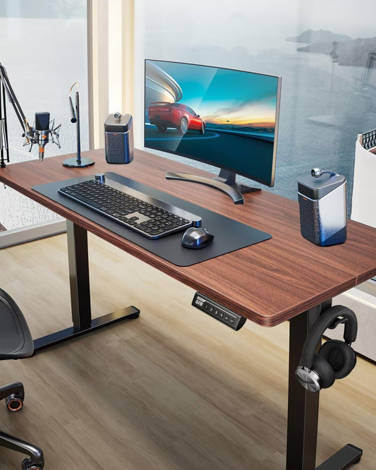 (New Open Box)  ErGear Electric Standing Desk 40"x24" | Height Adjustable Sit Stand Desk • 4 Memory Presets