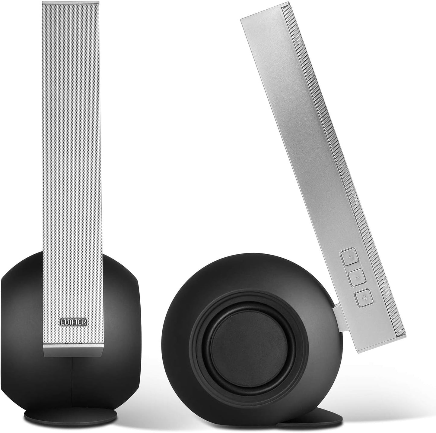 (New Open Box) Edifier e10 Exclaim Speakers, Silver