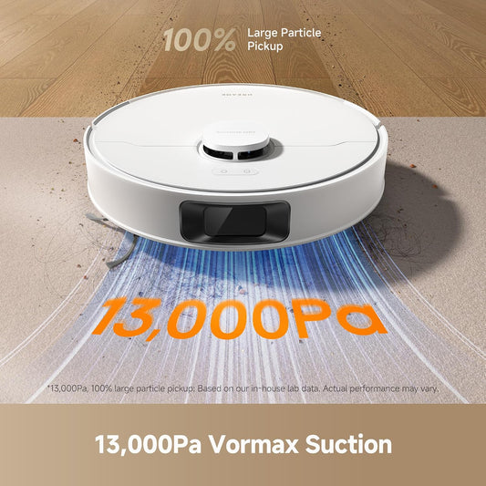 (Excellent) DREAME D20 Plus Robot Vacuum & Mop – Self-Emptying – DuoBrush for Pet Hair