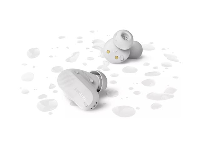 (Brand New) PHILIPS True Wireless In-Ear Noise Cancelling Bluetooth Headphones (white)