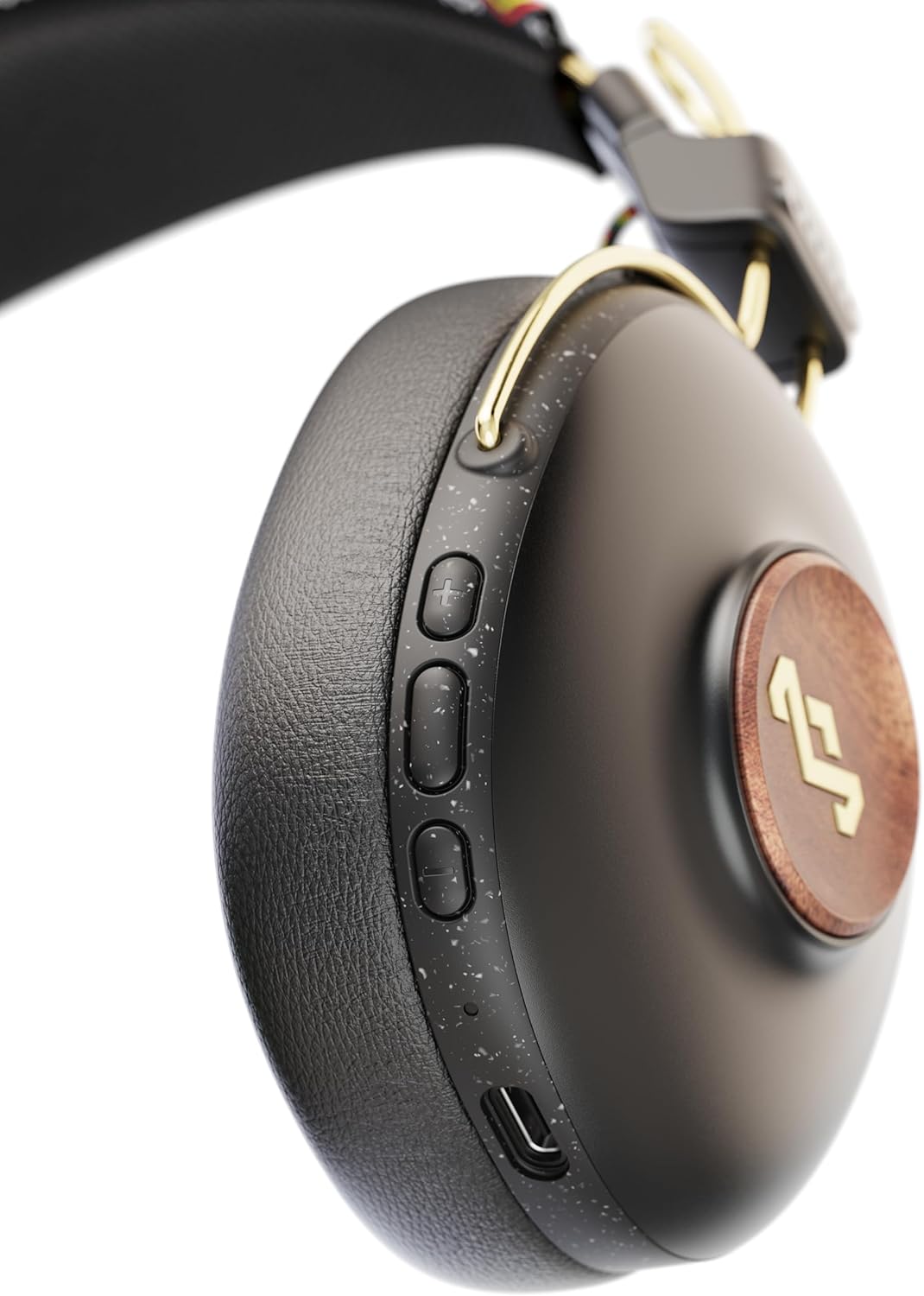 (Brand New) House of Marley Positive Vibration Frequency: Over-Ear Wireless Headphones with Microphone