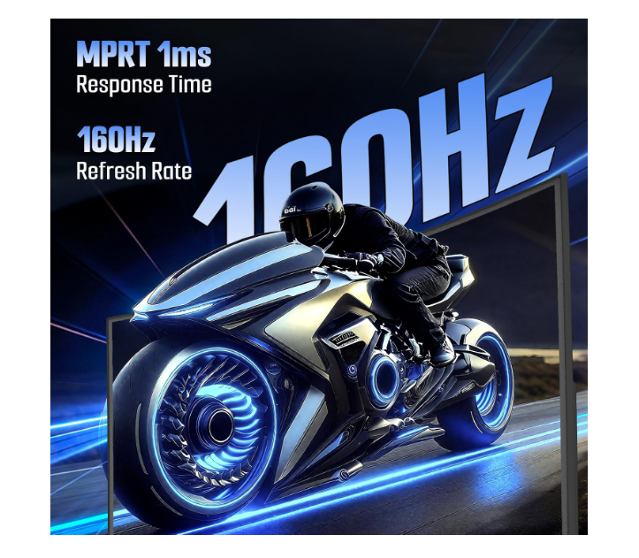(New Open Box) SANSUI Curved 24 Inch Gaming Monitor 160Hz FHD 1080P Computer Monitor MPRT 1ms 1500R Fast VA, Freesync,HDR,3000:1 Contrast Ratio, HDMI2.0,DP1.4, VESA Compatiable(ES-G24C1L HDMI Cable Included)