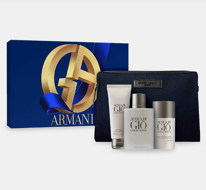 (brand new) Armani Acqua Di Gio Men's 4pcs Gift Set