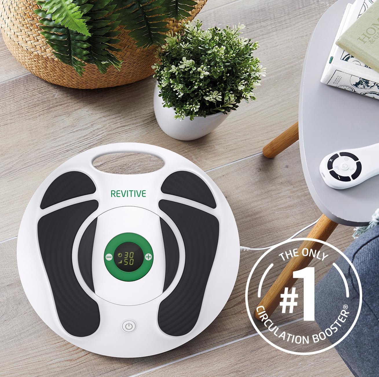 (New Open Box) Revitive Medic Circulation Booster - Reduce pain and swelling in legs and feet