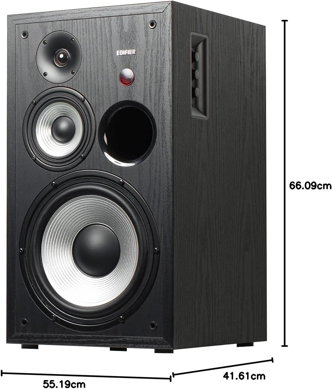 (Excellent) Edifier R2850DB Bluetooth Bookshelf Speakers, Wireless Studio Monitor, 3-Way Powered  (Pair)