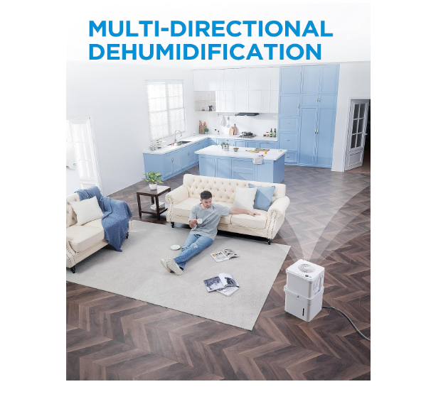 (New Open Box) Midea Cube Dehumidifier for Basement, Smart Control, ENERGY STAR 20 Pint