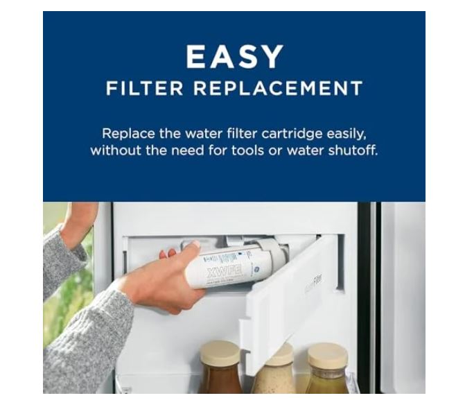 GE XWFE Refrigerator Water Filter no RFID chip
