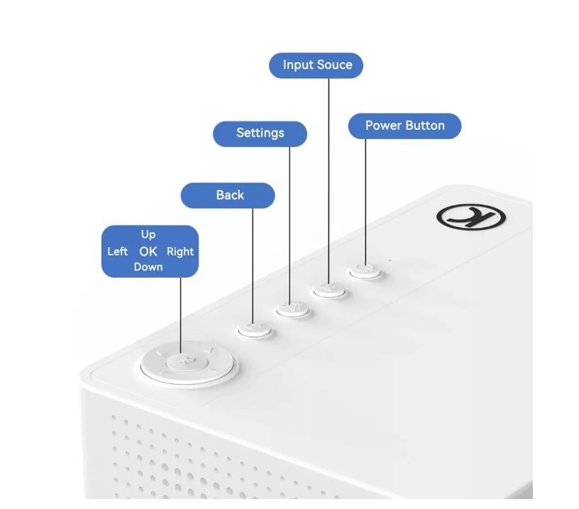 (Excellent) Vankyo Leisure 470W 720P Portable Projector with Wireless Connectivity, L 470W