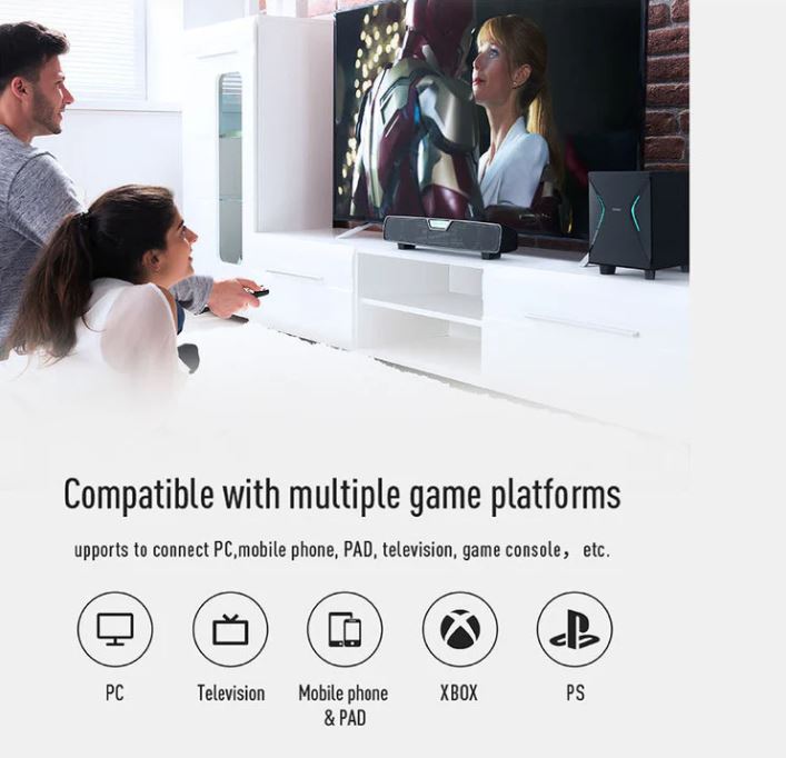 (New Open Box) Edifier G7000 Wireless Subwoofer Gaming Speaker