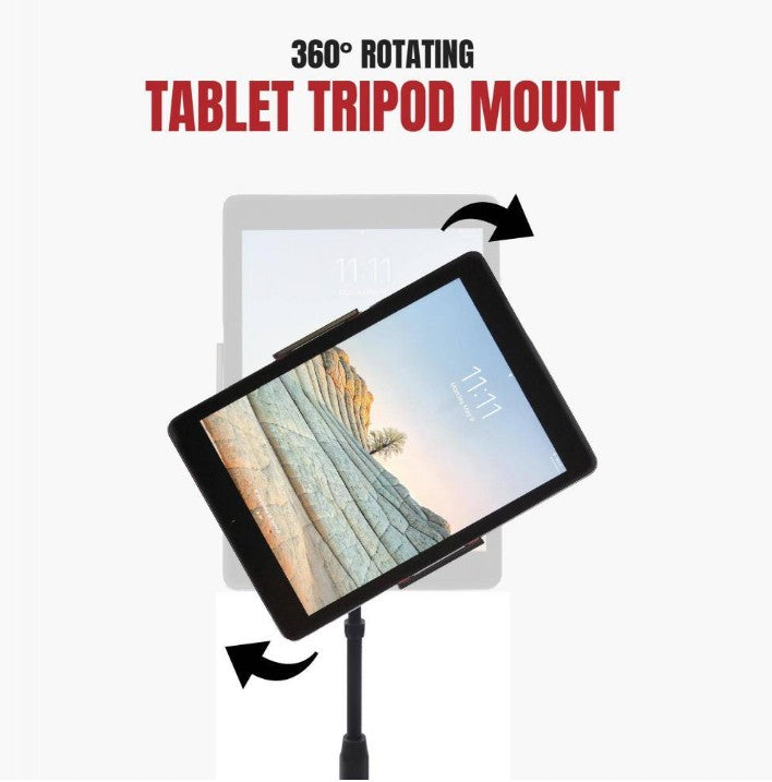 (Brand New) T-Zone Tablet Tripod Floor Stand | Adjustable • Stable • Hands-Free Viewing