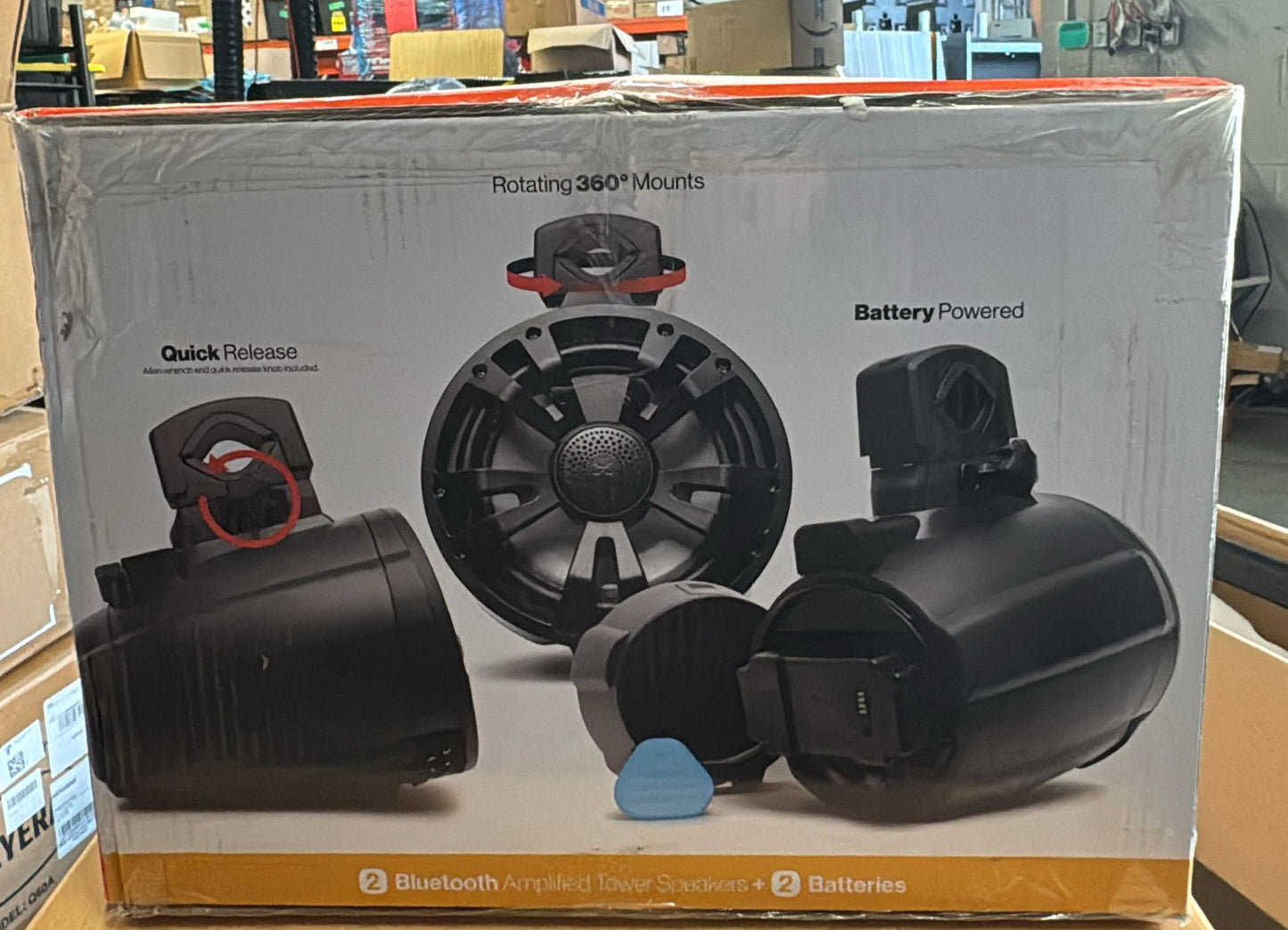 (New Open Box) SoundExtreme ExtremeTower Speakers ET08 - 2 Passive Extreme 8 inch Tower Speakers - Black