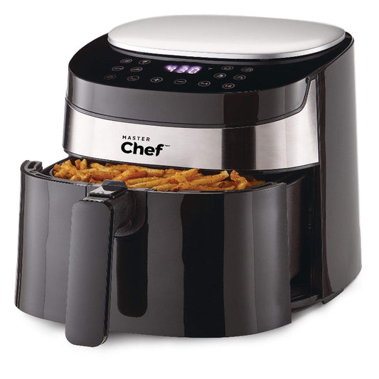 (New sealed) MASTER Chef Non-Stick Electric Air Fryer with Digital Display, 4-qt