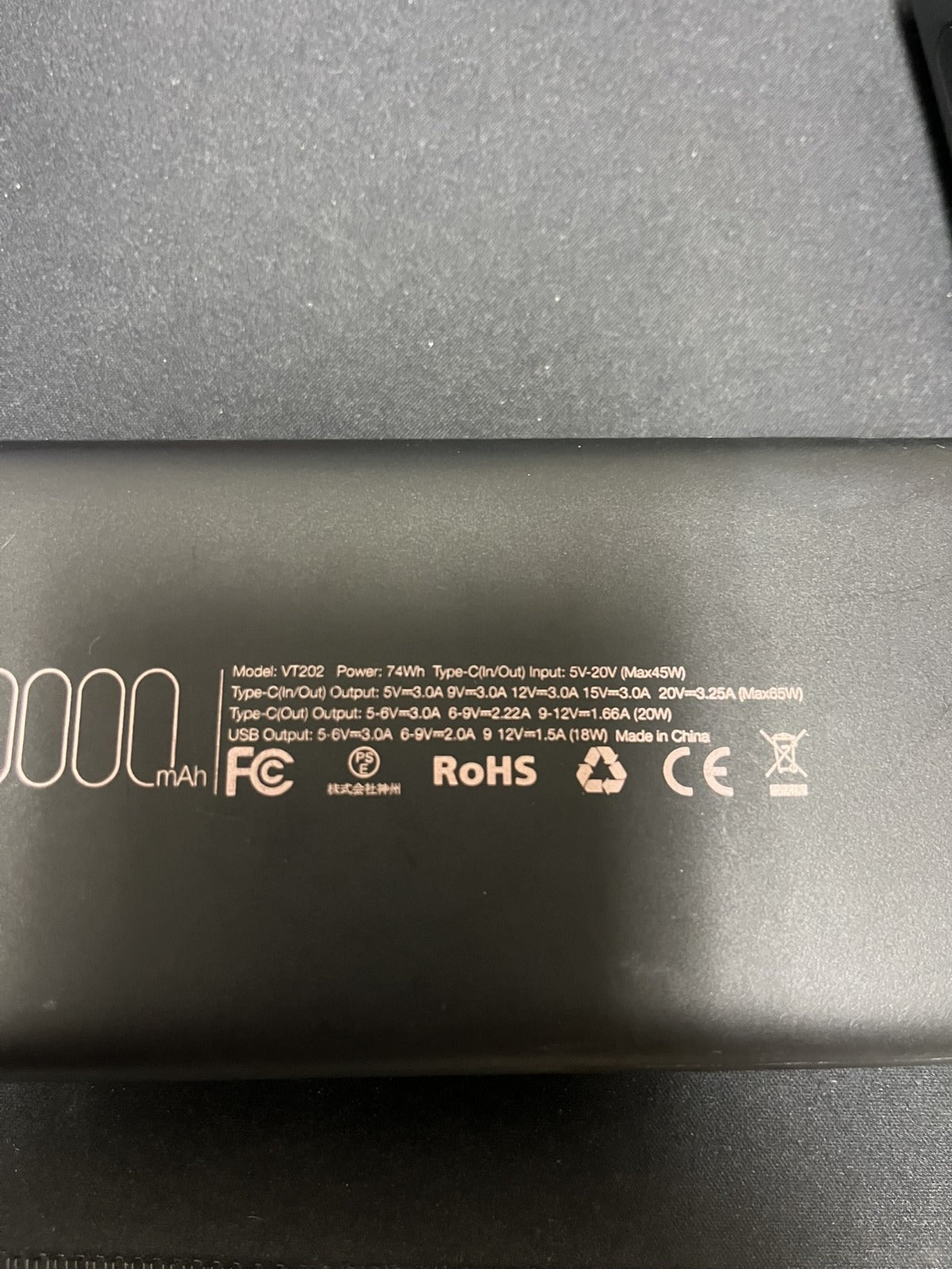 (Excellent) Laptop Power Bank, 65W Fast Charging Portable Charger Extra 100W USB