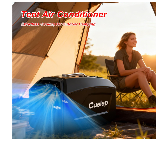 (New Open Box) Cuelep 5200BTU Mini AC 110V 24H Timer for RV Boat Tent Truck Van Camping Fishing