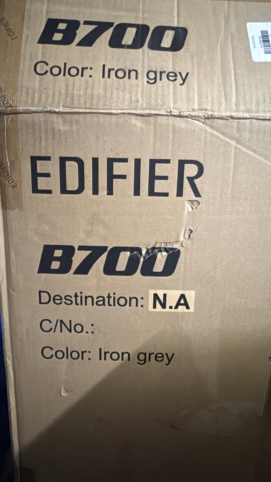 (New Open Box) Edifier B700 Dolby Atmos Speaker System - 5.1.2 Soundbar with Wireless Subwoofer