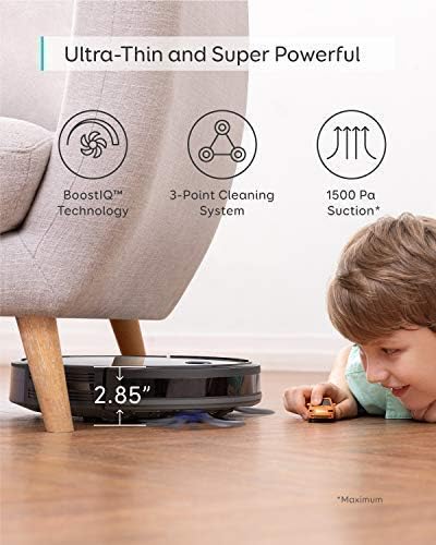 (Good) eufy by Anker, RoboVac 30C, Robot Vacuum Cleaner,Wi-Fi, Super-Thin, 1500Pa Suction