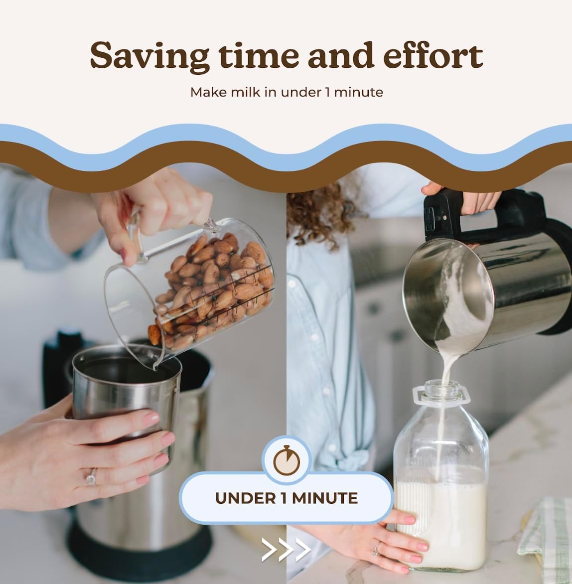 (Excellent) The Almond Cow plant-based Milk Maker