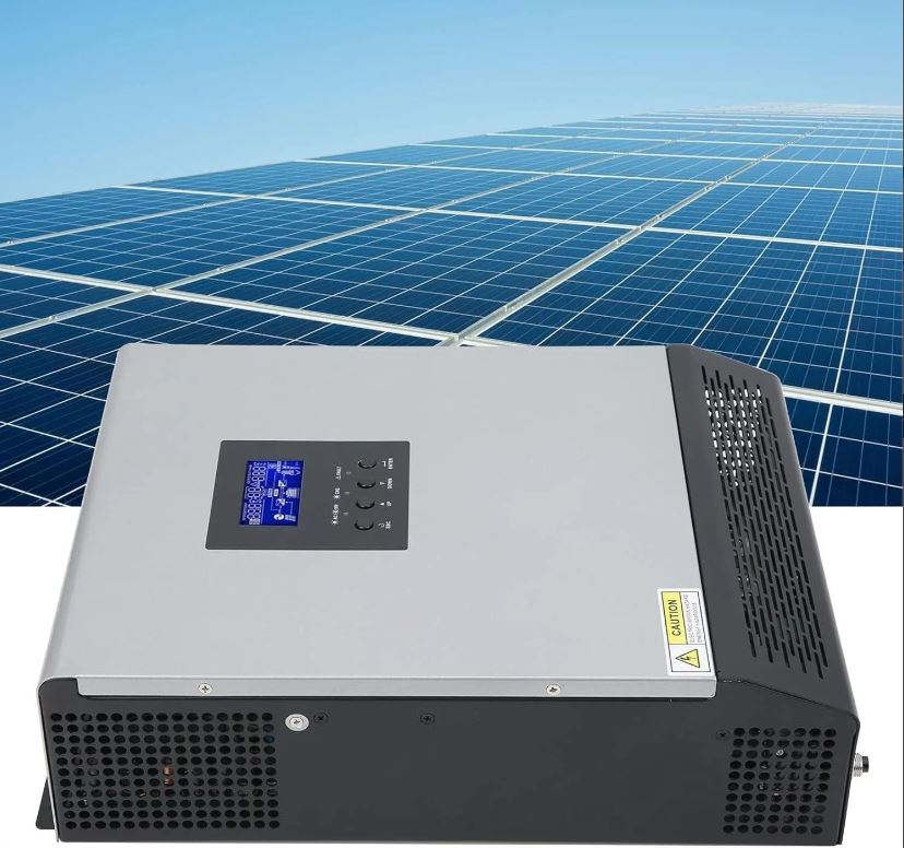 (New Open Box) 2400W Off-Grid Solar Inverter | 24V DC to 120V AC • Pure Sine • All-in-One Solar Controller