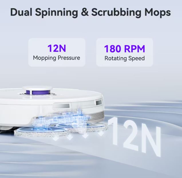 (Excellent)  Narwal Freo X Ultra Robot Vacuum & Mop | Self-Cleaning • Powerful Suction