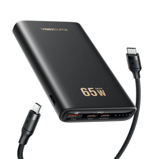 (Excellent) Laptop Power Bank, 65W Fast Charging Portable Charger Extra 100W USB