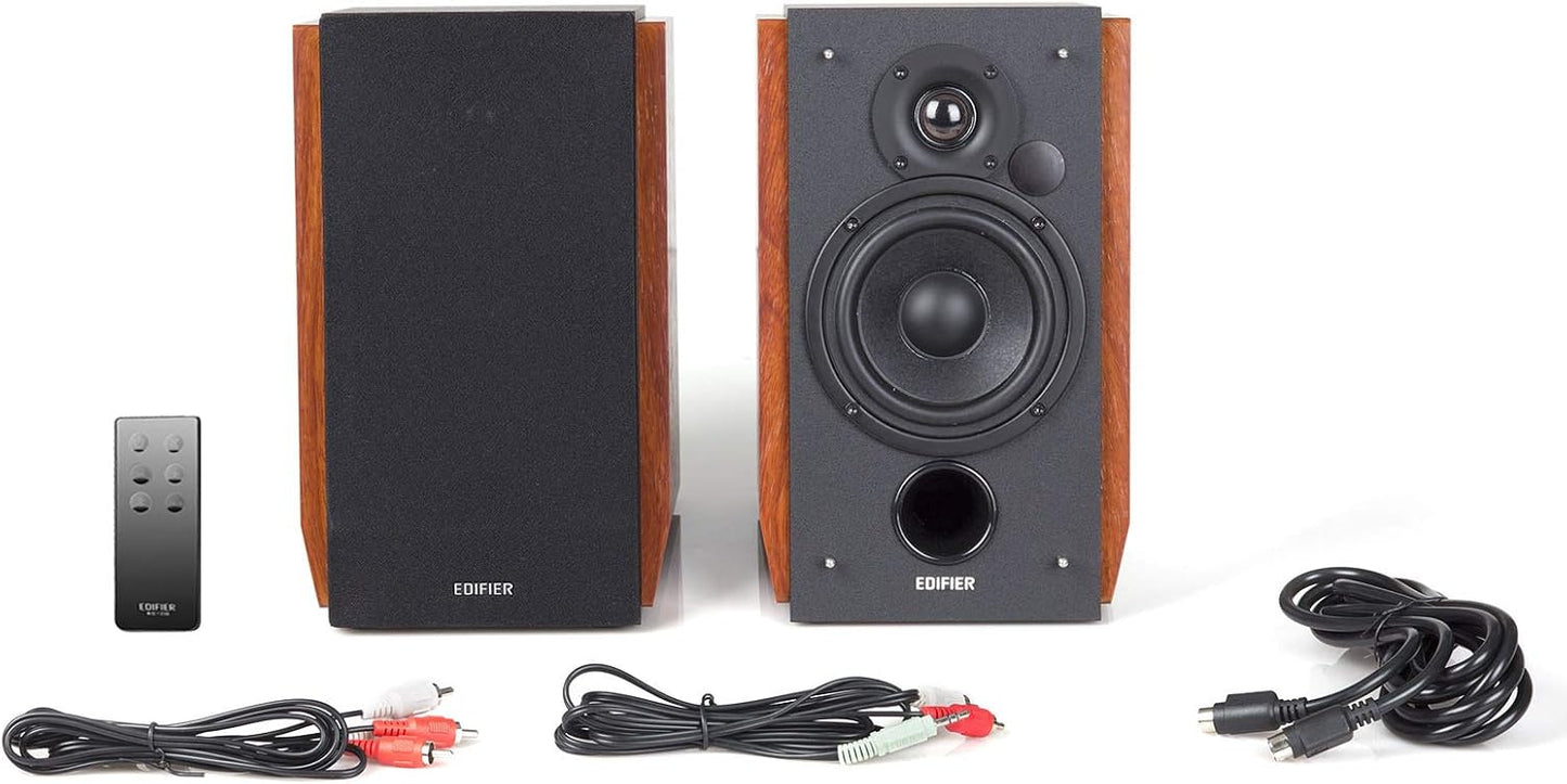 (Good) Edifier R1700BT Bluetooth Bookshelf Speakers | 2.0 Stereo • Powered • Studio Monitor