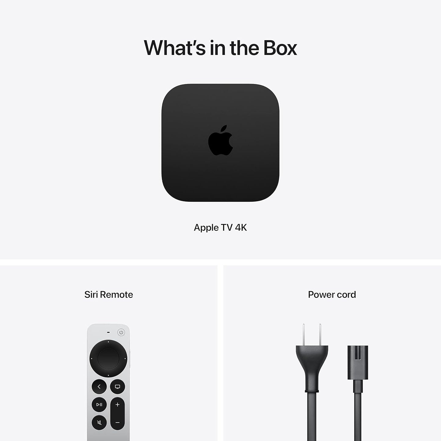 (Brand New) Apple TV 4K (2022) Wi‑Fi + Ethernet with 128GB Storage (3rd Generation) MN893VC/A
