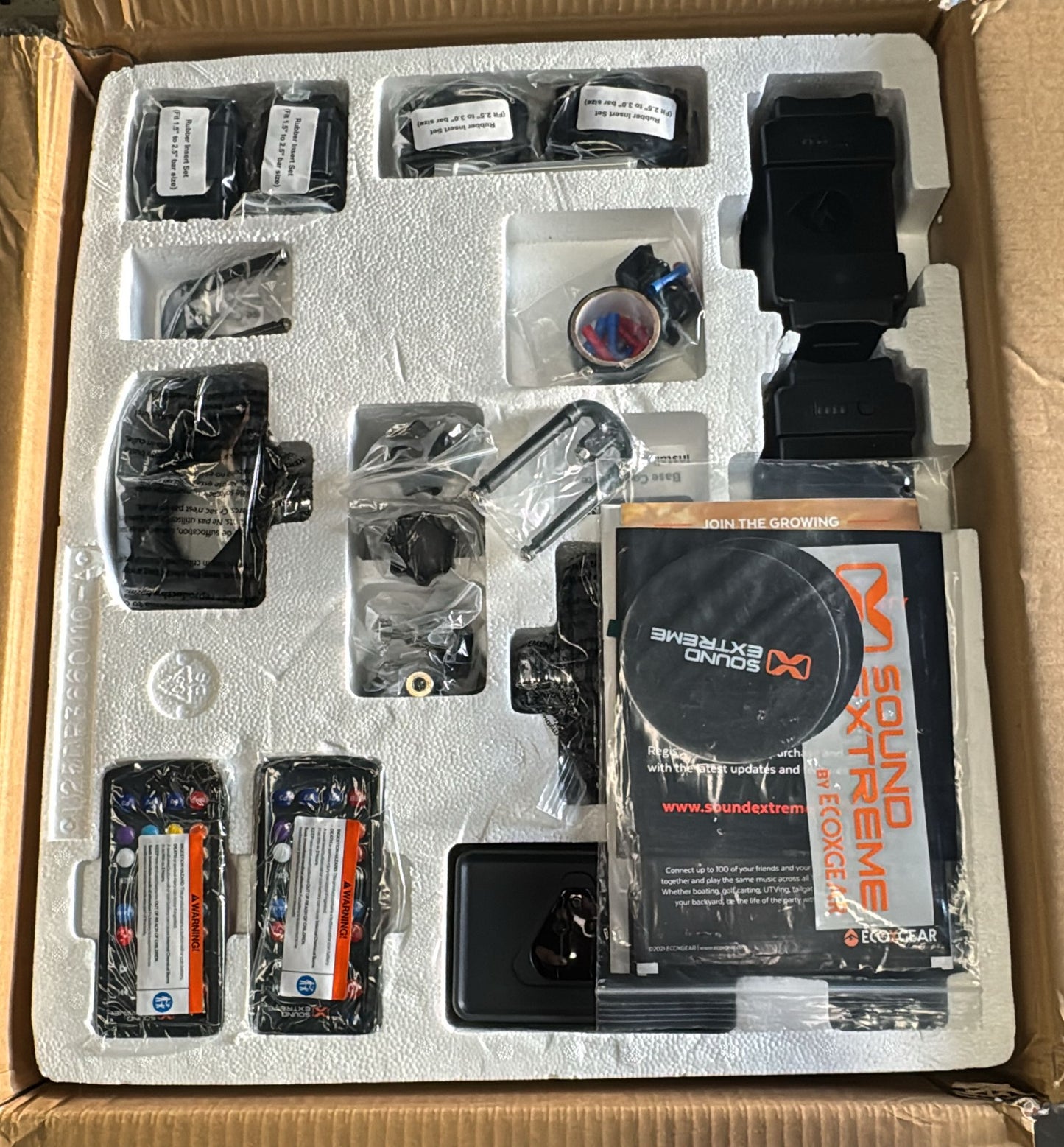 (New Open Box) SoundExtreme ExtremeTower Speakers ET08 - 2 Passive Extreme 8 inch Tower Speakers - Black